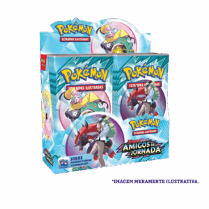Box Display Pokémon TCG Escarlate e Violeta 9 Amigos de Jornada